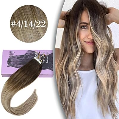 Vesunny 20 Seamless Skin Weft Tape In Hair Extensions Real