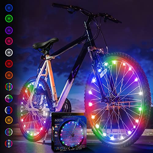 LED Bike Wheel Lights (2 Tires) BMX Kids Bike Accessories Kids Bike