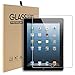 iPad 2 3 4 Glass Screen Protector, Abestbox 9H HD Premium Tempered Glass for Apple iPad2 / iPad3 / iPad4, [0.26mm Thickness], 99.9% Light Transmission, Most Durable primary