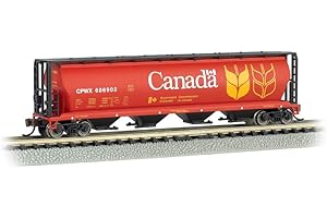 Bachmann Trains Canadian 4-Bay Cylindrical Grain Hopper, N Scale