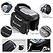 WESTGIRL Bike Bag Bicycle Tube Frame Bag Bike Handlebar Bags Saddle Bag Pannier Bag Bike Phone Holder Bag with Waterproof Touch Screen Phone Casethumb 3