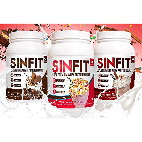 SinFit (Sinister Labs) Ultra Premium Whey Protein Blend, Fruit Cereal
