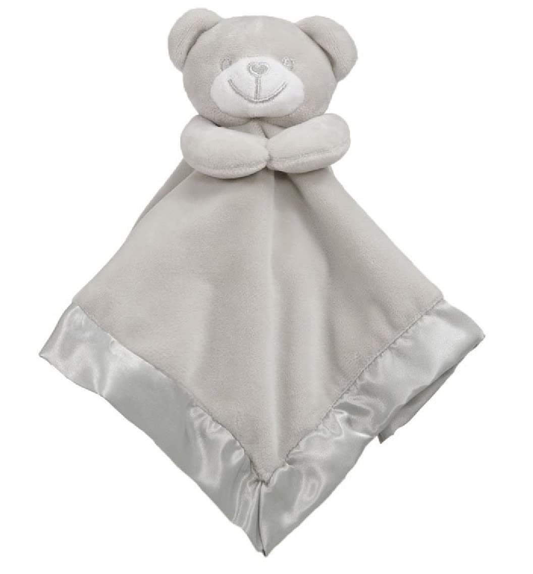 OnlyBee Baby Bear Satin Lined Comforters - 4 Colours (Grey)