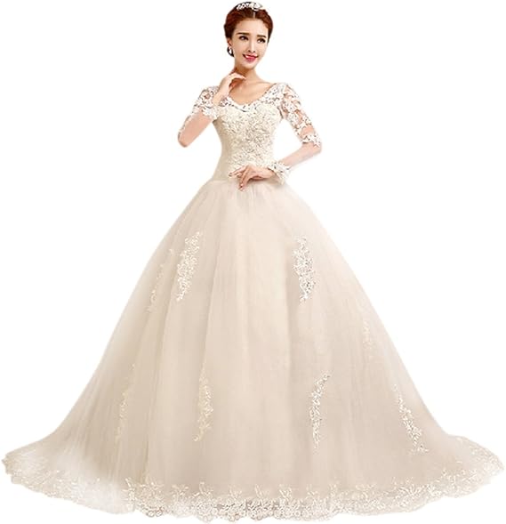 Amazon ウェディングドレス エンパイアライン ワンピース サテン プリンセスライン ウエディング 花飾り 着痩せtw06a14nov34 Xs ワンピース チュニック 通販