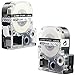 Replace Label Tape for Epson LK4TBN LC4TBN (ST12KW), Label Tape Refills Cartridge for Epson LabelWorks LW300 LW400 LW500 LW600P LW700 Black on Clear1/2 Inch X 26.2 Feet(12mm x 9M),2 Pack