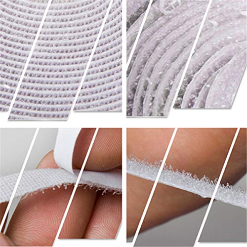 Black DIY Self-Adhesive Window Screen Mesh Net Curtain Invisible Screens Window with Tape Anti Mosquito Bug Easy to Use Take Apart Wash 130cmx150cm - Thumbnail 5