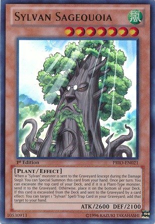 Yu-Gi-Oh! - Sylvan Sagequoia (PRIO-EN021) - Primal Origin - 1st Edition - Ultra Rare