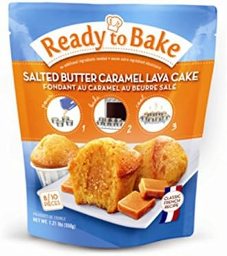 Ready to Bake Liquid Batter Cake Mix (Salted Butter Caramel Lava Cake)