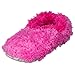 Snoozies Dip Died OMG Fur Plush Fleece Lined Womens Footies