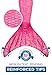 Fin Fun Mermaid Tail, Reinforced Tips, with Monofin, Malibu Pink, Child 6