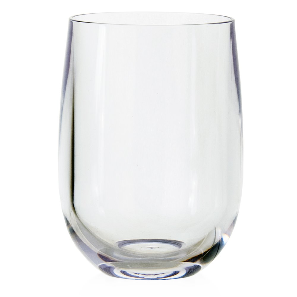 Premium Quality Thickwalled Large Capacity Plastic 14oz Stemless Wine