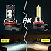 AMBOTHER H11 Car Xenon LED Fog lights Bulbs 50W for DRL or Fog Lights Lamp Replacement High Power Super Bright 6000K Xenon White 12V (Pack of 2)