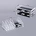 SONGMICS Makeup Cosmetic Organizer Jewelry Display Box Bathroom Storage Case Drawers UJMU02T