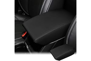 INTGET Car Center Console Armrest Cover for 2024 Subaru Forester Accessories 2019 2020 2021 2022 2023 Leather Middle Arm Rest