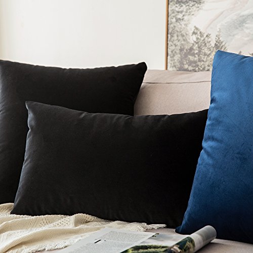 3 MIULEE+Velvet+Decorative+Cushion+Bedroom