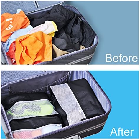 Lermende Travel Shoe Bags Waterproof Nylon Organizer Storage Tote Pouch 5pcs 6 Lermende Travel Shoe Bags Waterproof Nylon Organizer Storage Tote Pouch 5pcs