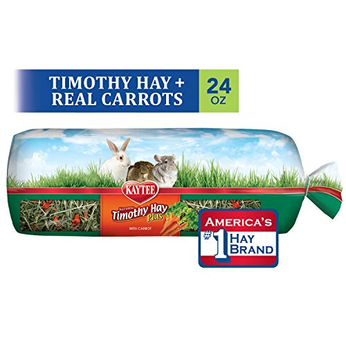 Kaytee Timothy Hay for Rabbits & Small Animals, Assorted Flavors, 24 oz Bag Hollandlops