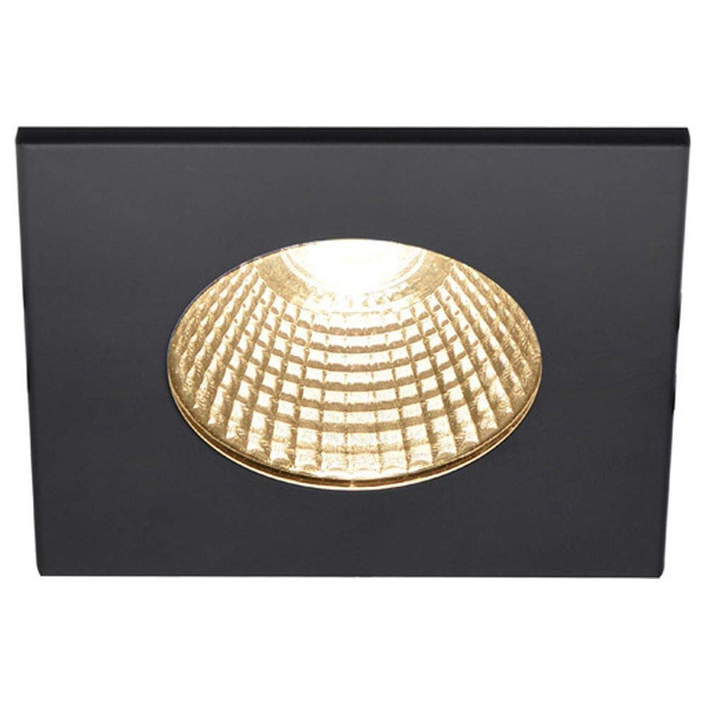 SLV PATTA-I/LED Spotlight, floodlight, Ceiling Light, recessed Light, Indoor Lighting / IP20/IP65 1800-3000K 7.3W 440lm Black dimmable 38 Degrees