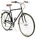 Critical Cycles Beaumont-7 Seven Speed Men's Urban City Commuter Bike, Black, 54cm (Medium)
