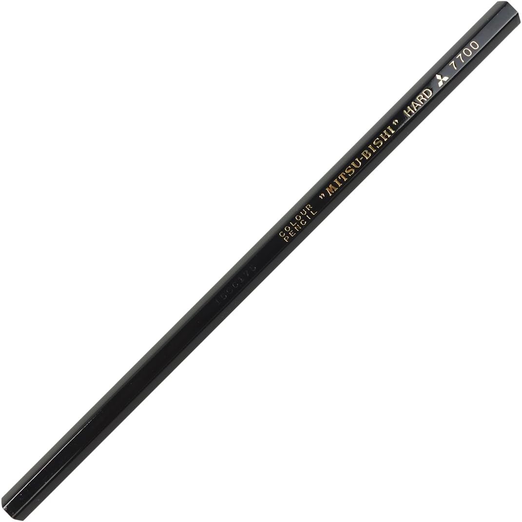 Amazon 三菱鉛筆 色鉛筆 硬質 No 7700 黒 1ダース K7700 24 文房具 オフィス用品 文房具 オフィス用品
