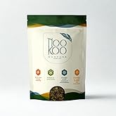 NooKoo Guayusa Loose Leaf Tea – 32oz Organic Caffeine Boost | Smooth, Jitter-Free Energy Alternative to Coffee | Antioxidant Herbal Tea for Focus & Clarity