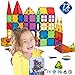 Gifts2U Magnetic Tiles Magnetic Building Blocks for Kids Magnet Toys, Preschool Educational Toys Set Gifts for Kids Toddlers Children Ages 3 Up 72pcs
