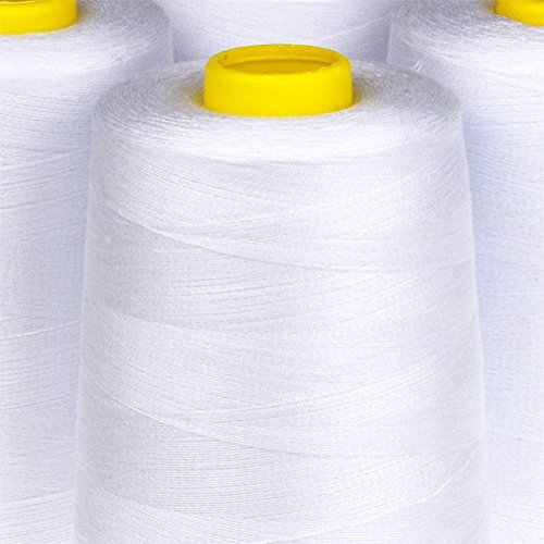 5 Candora+Threads+Polyester+Machine+6000Y+White