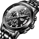 Men Business Watch Chronograph Clock Brand Luxury Fashion Casual Sport Waterproof Quartz Wrist Watch