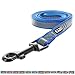 Pawtitas 6 FT Padded Dog Leash with Comfortable Neoprene Padding Handle - Blue Lead | Medium Reflective Dog Leash with Highly Reflective Band Perfect for Medium and Large Dogs and Puppies.