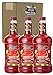Master of Mixes Strawberry Daiquiri / Margarita Drink Mix, Ready To Use, 1.75 Liter Bottle (59.2 Fl Oz), Pack of 3