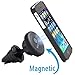 WizGear Universal Air Vent Magnetic Car Mount Holder, for Cell Phones and Mini Tablets with Fast Swift-Snap Technology, Magnetic Cell Phone Mount with a Swivel Head (Extended Swivel Head)