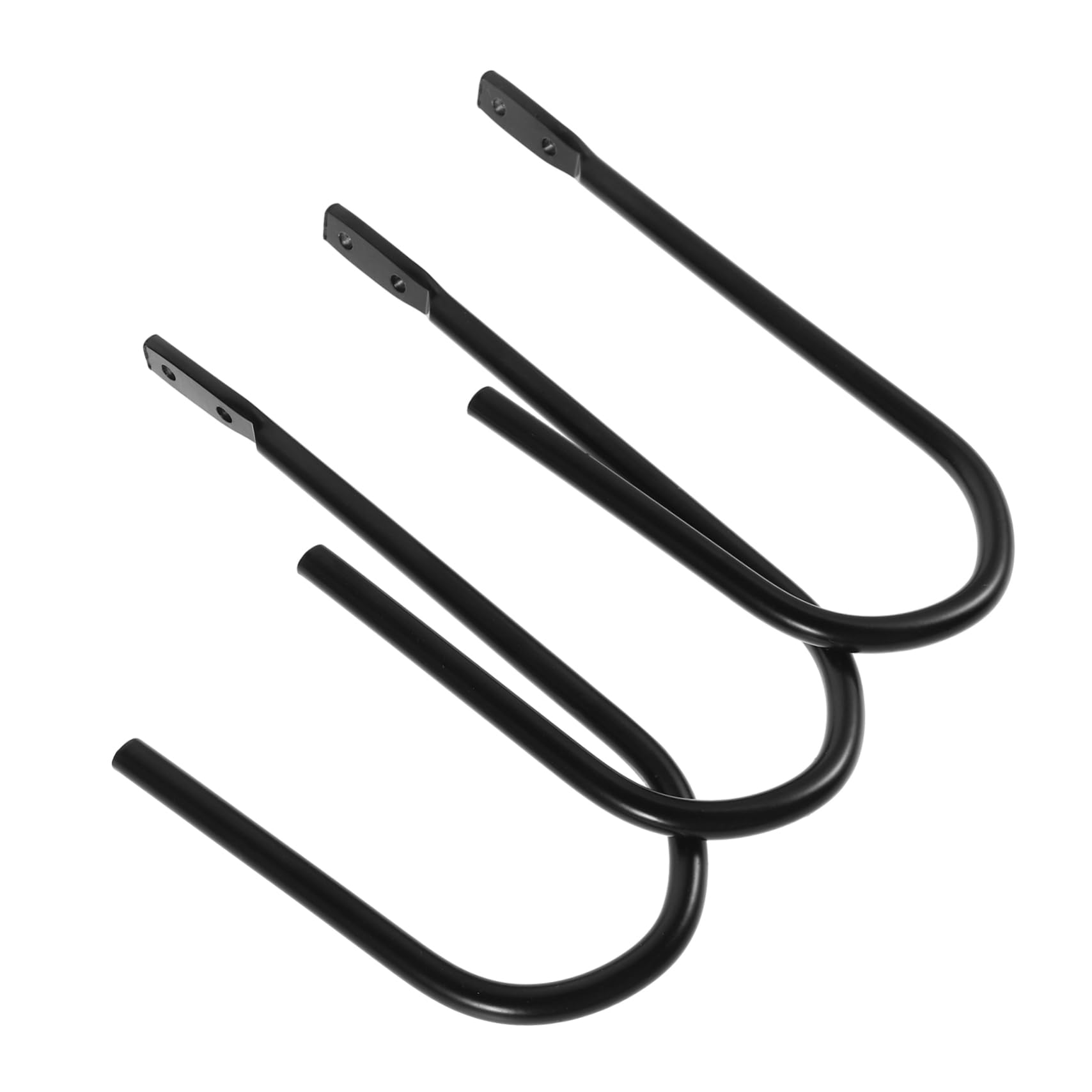 Photo 1 of ***STOCK IMAGE FOR REFERENCE***ABOOFAN Versatile u Shape Wall Hooks Iron Construction for Curtain Tiebacks No Drill Shower Hooks