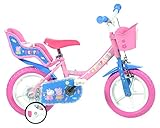 Dino Bikes 124RL-PIG Peppa Pig Finding Dory Bicycle, Kids Bike, Pink