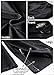 BROKIG Mens Zip Joggers Pants - Casual Gym Workout Track Pants Comfortable Slim Fit Tapered Sweatpants with Pockets