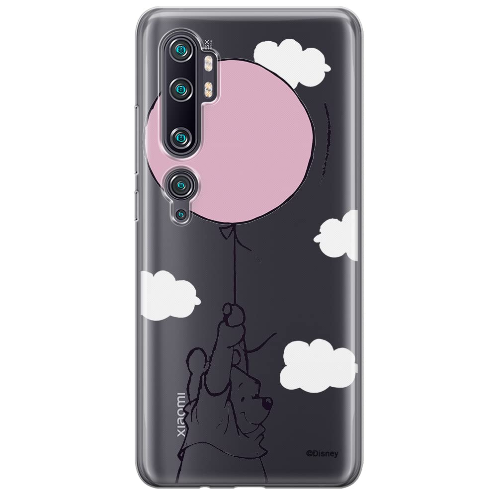 ERT GROUP mobile phone case for Xiaomi MI NOTE 10 / MI NOTE 10 PRO original and officially Licensed Disney pattern Winnie the Pooh and friends 013, partially transparent