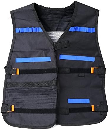 Elite Tactical Vest Jacket,for Nerf Gun N-Strike Elite Series Pistol Foam Bullets Toy Guns