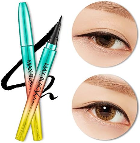 Yeefant Sweatproof No Smudge and Long Lasting Amazing Cool Beauty Waterproof Eyeliner Liquid Beginner Eye Liner Pen Pencil Makeup Cosmetic,Black