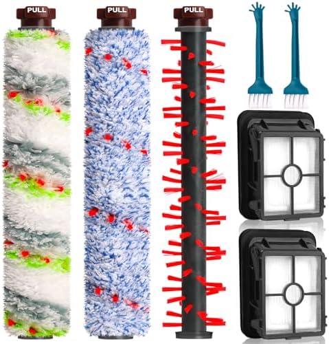 Anicell 2 Pack Crosswave Multi-Surface Brush Roll and Filter