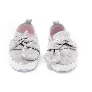 grey baby girl shoes