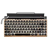 Retro Typewriter Keyboard, Mechanical Bluetooth