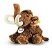 Steiff 082412 Manni Mammoth Plush Animal Toy, Brown