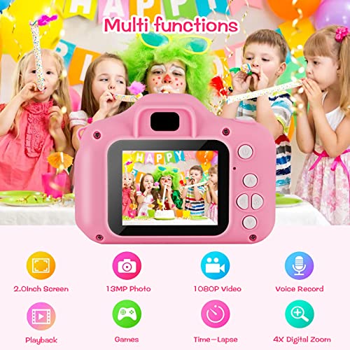 Kids Camera, Toddler Camera Children Digital Camera Toys with 13MP