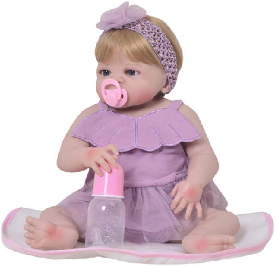 luckcsww Doll simulation baby, appease doll 57cm
