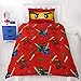 Lego Ninjago Collective Design Single Duvet Cover | Reversible Two Sided Bedding Featuring Master Builder Llyod, with Matching Pillow Case, Multi Coloured, 200 x 135cm