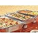 TigerChef 0026-CATERSET Catering Set Serving Dishes for Parties Includes Chafer Pans Set and Disposable Serving Utensils, Spoons and Tongs for Parties and Events Birthday, Holidays, picnics, Wedding