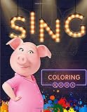 Sing: coloring book for kids, activity book for children ages 2-5