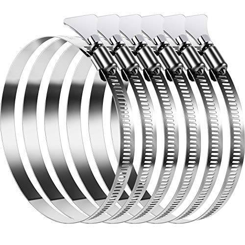 Buy Chengu 6 Pack Key Hose Clamp KeyType Adjustable Stainless Steel