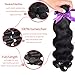 Kbeth Hair Body wave bundles Human Hair body wave14 16 18 for Black Women Brazilian Virgin Hair bundles with 4x4 closure (Bundles with closure, BW 14 16 18)