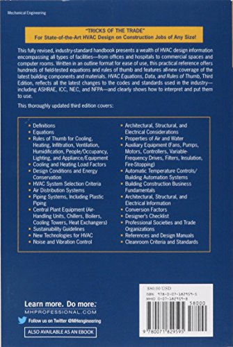 HVAC Equations, Data, and Rules of Thumb, Third Edition - //medicalbooks.filipinodoctors.org