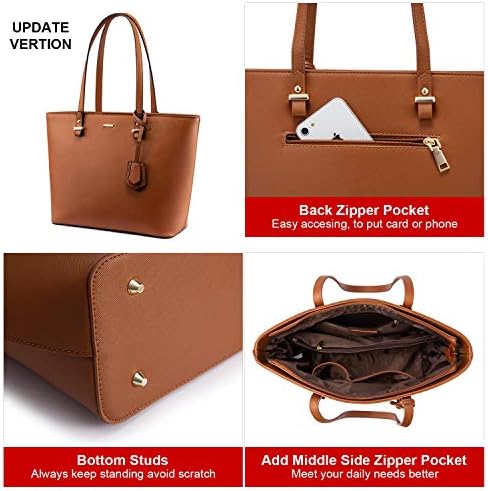 Handbags for Women Fashion Tote Bags Shoulder Bag Top Handle Satchel Purse Set 3pcs 3 Handbags for Women Fashion Tote Bags Shoulder Bag Top Handle Satchel Purse Set 3pcs